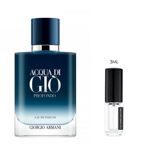 Giorgio Armani Acqua Di Gio Profondo Eau De Parfum - 3mL Sample 